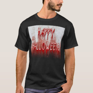Glückliches Halloween-T-Shirt gestresste Männer T-Shirt