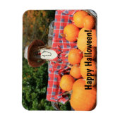 Glückliches Halloween vom Pumpkin-Patch Magnet (Vertikal)