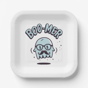 Glückliches Halloween von deinem Lieblingsboomer! Pappteller
