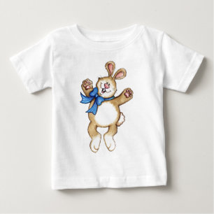 Glückliches Häschen - Säuglings-T - Shirt