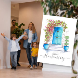 Glückliches Haus-Jubiläum Haus-Jubiläums-Empfehlun Karte