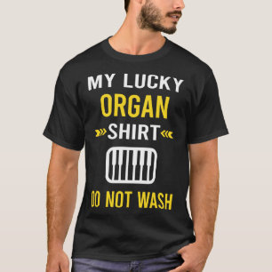 Glückliches Hemd Orgel Organist T-Shirt