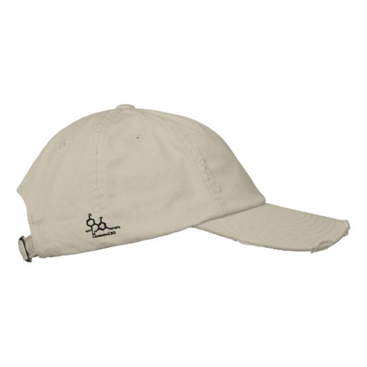 Glückliches Hemper Bestickte Baseballkappe (Rechts)