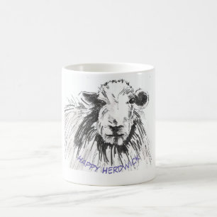 Glückliches Herdwick Kaffeetasse