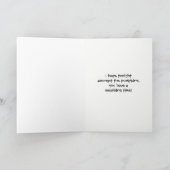 Glückliches Heulen-O-Ween! BO und sonniges - Karte (Innenseite)