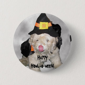 Glückliches Heulen-O-ween! Button