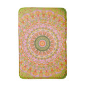 Glückliches Hippy-Mandala Badematte (Vorderseite Vertikal)