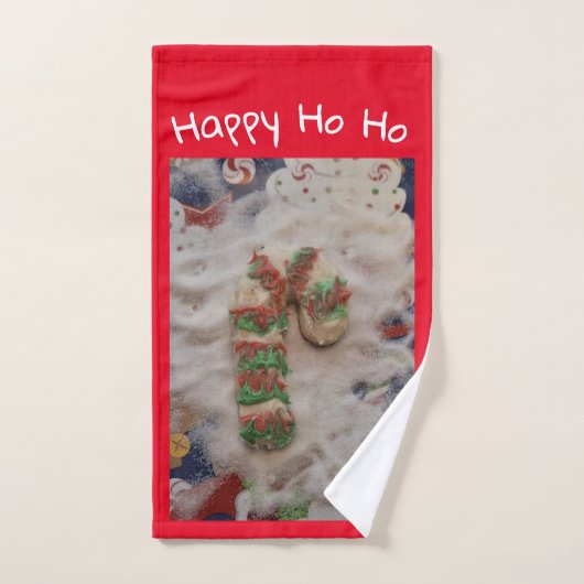 Glückliches HO HO Cookie Handtuch (Handtuch)