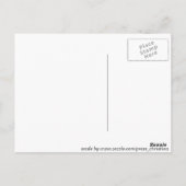 Glückliches Holydays Postkarte (Rückseite)