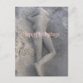 Glückliches Holydays Postkarte (Vorderseite)