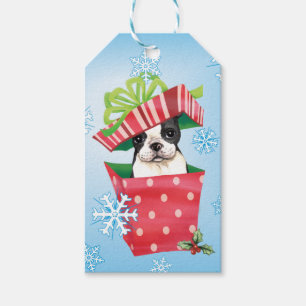 Glückliches Howliday Boston Geschenkanhänger