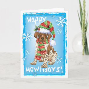 Glückliches Howliday GSP Feiertagskarte