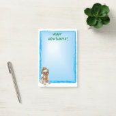Glückliches Howlidays GSP Post-it Klebezettel (Büro)