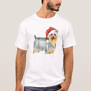 Glückliches Howlidays seidiges Terrier T-Shirt