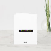 Glückliches "Howloween"! Karte (Rückseite)