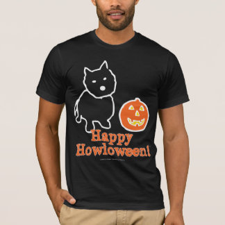 Glückliches Howloween T-Shirt