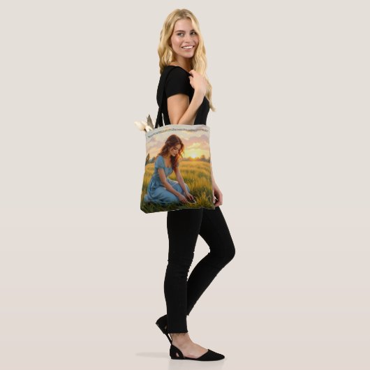 Glückliches Hufeisen Tasche (Am Model)