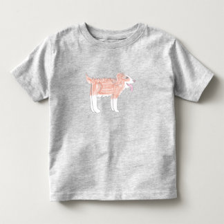 Glückliches Hund-Kinder-T-Shirt Kleinkind T-shirt