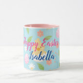 Glückliches individuelles Osterei-Huhn Tasse (Zentrum)