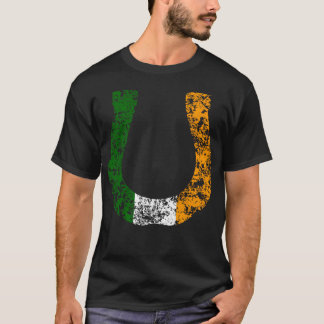 glückliches irisches Hufeisen T-Shirt