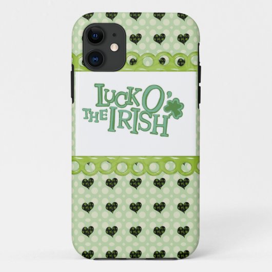 Glückliches Irisches iPhone-Case Case-Mate iPhone Hülle (Rückseite)