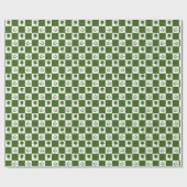 Glückliches Irish St. Patrick's Day Wrapping Paper Geschenkpapier (Flach)