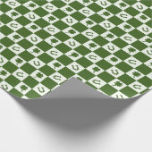 Glückliches Irish St. Patrick's Day Wrapping Paper Geschenkpapier (Ecke)