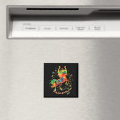 Glückliches Jahr des Feuergestüts 2026 St. Patrick Magnet (In Situ (Geschirrspüler))
