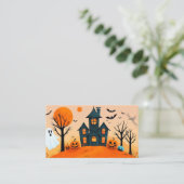 glückliches Jahr Visitenkarte (Stehend Vorderseite)