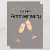 GLÜCKLICHES Jubiläum (Vorne/Hinten)