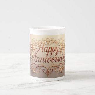 Glückliches-Jubiläums-Spezialitäten-Tasse Porzellantasse