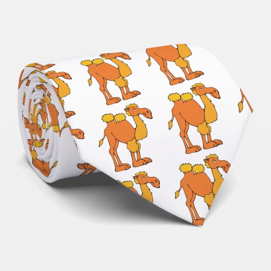 glückliches Kamel Krawatte (Gerollt)