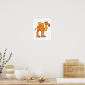 glückliches Kamel Poster (Küche)