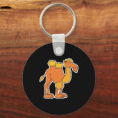 glückliches Kamel Schlüsselanhänger (Vorderseite)