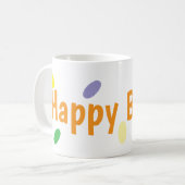 Glückliches Kaninchen Kaffeetasse (Vorderseite Links)