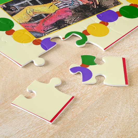 Glückliches Karneval-Plakat 2016 Puzzle (Seite)