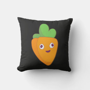 Glückliches Karotten-Spitze 🥕 Kissen