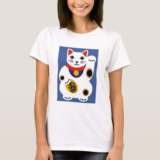 Glückliches Katzen-Shirt (Frauen) T-Shirt (Vorderseite)