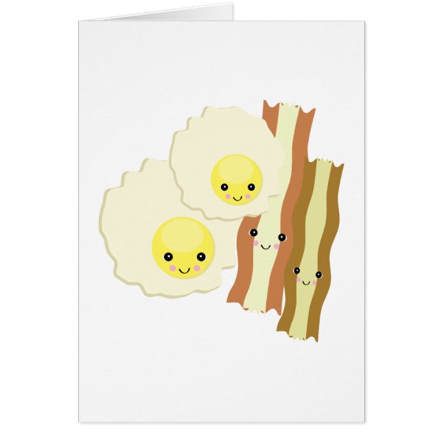 glückliches kawaii Frühstück (Vorne)