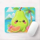 GLÜCKLICHES KAWAII HAWAII MOUSEPAD (Mit Mouse)