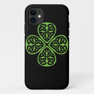 Glückliches keltisches Blatt-Kleeblatt iphone4 de Case-Mate iPhone Hülle