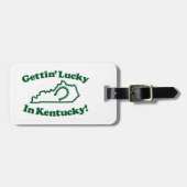 Glückliches Kentucky Gepäckanhänger (Vorderseite horizontal)