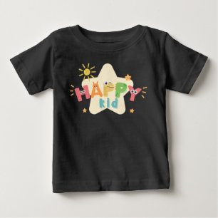 Glückliches Kind Baby T-shirt