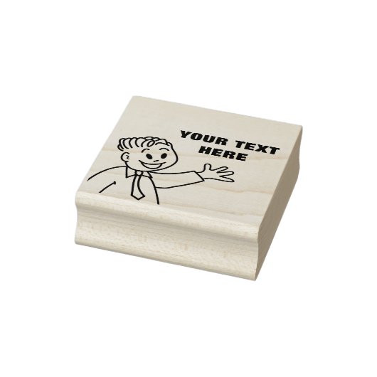 glückliches Kind Gummistempel (Stempel)