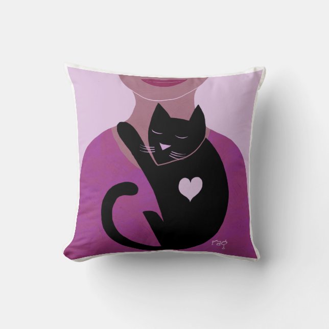 Glückliches Kissen der Mutter Tages (Vorderseite)