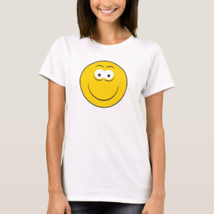 Glückliches Klassisches Gesicht T-Shirt