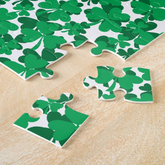 Glückliches Kleeblatt - St. Patrick's Day Puzzle (Seite)