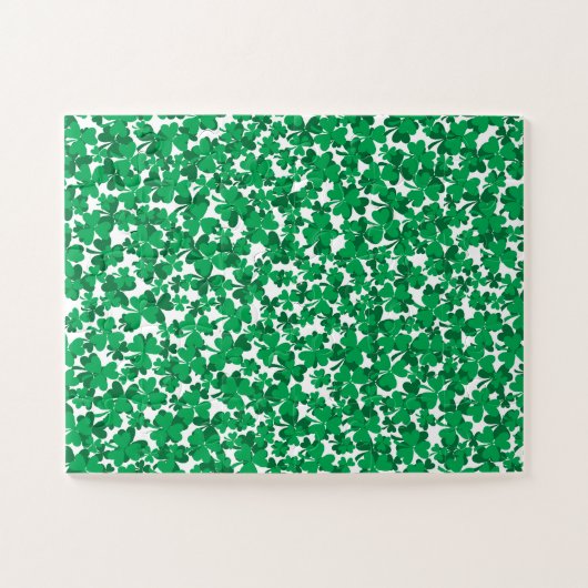 Glückliches Kleeblatt - St. Patrick's Day Puzzle (Horizontal)