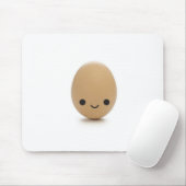 Glückliches kleines Ei Mousepad (Mit Mouse)