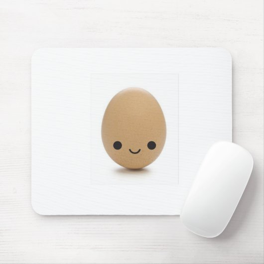 Glückliches kleines Ei Mousepad (Mit Mouse)